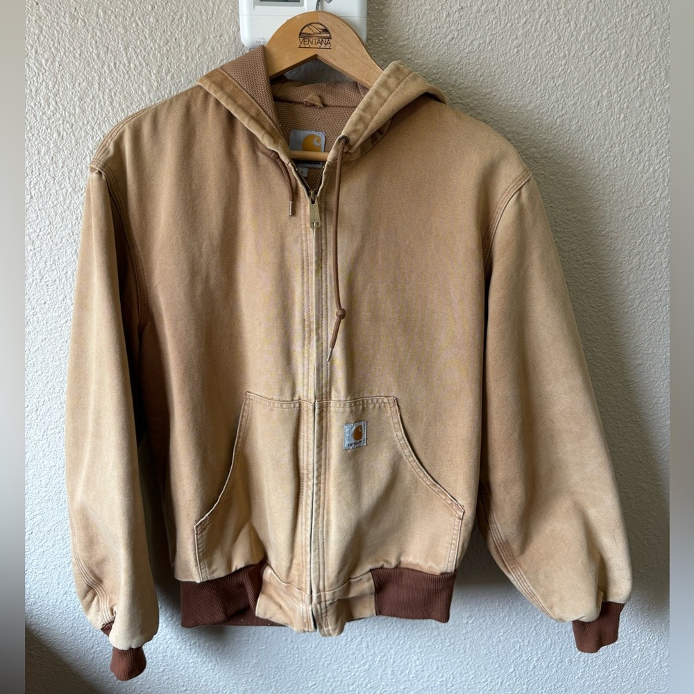 CARHARTT INSULATED ACTIVE JACKET - LOOSE FIT - WASHED DUCK